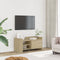 vidaXL - Tv-meubel - 80x35x40 - cm - bewerkt - hout - sonoma - eikenkleurig