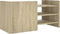 vidaXL - Tv-meubel - 80x35x40 - cm - bewerkt - hout - sonoma - eikenkleurig