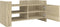vidaXL - Tv-meubel - 80x35x40 - cm - bewerkt - hout - sonoma - eikenkleurig