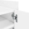 vidaXL - Tv-meubel - 80x35x40 - cm - bewerkt - hout - wit