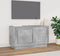 vidaXL - Tv-meubel - 80x35x45 - cm - bewerkt - hout - betongrijs