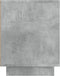 vidaXL - Tv-meubel - 80x35x45 - cm - bewerkt - hout - betongrijs