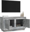 vidaXL - Tv-meubel - 80x35x45 - cm - bewerkt - hout - betongrijs