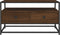 vidaXL - Tv-meubel - 80x35x45 - cm - bewerkt - hout - bruin - eikenkleur