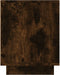 vidaXL - Tv-meubel - 80x35x45 - cm - bewerkt - hout - gerookt - eikenkleurig