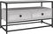 vidaXL - Tv-meubel - 80x35x45 - cm - bewerkt - hout - grijs - sonoma - eikenkleurig