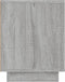 vidaXL - Tv-meubel - 80x35x45 - cm - bewerkt - hout - grijs - sonoma - eikenkleurig