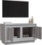vidaXL - Tv-meubel - 80x35x45 - cm - bewerkt - hout - grijs - sonoma - eikenkleurig