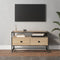 vidaXL - Tv-meubel - 80x35x45 - cm - bewerkt - hout - sonoma - eikenkleurig