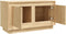 vidaXL - Tv-meubel - 80x35x45 - cm - bewerkt - hout - sonoma - eikenkleurig