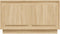 vidaXL - Tv-meubel - 80x35x45 - cm - bewerkt - hout - sonoma - eikenkleurig