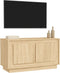 vidaXL - Tv-meubel - 80x35x45 - cm - bewerkt - hout - sonoma - eikenkleurig