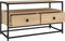 vidaXL - Tv-meubel - 80x35x45 - cm - bewerkt - hout - sonoma - eikenkleurig