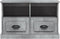 vidaXL - Tv-meubel - 80x35x50 - cm - bewerkt - hout - betongrijs