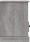 vidaXL - Tv-meubel - 80x35x50 - cm - bewerkt - hout - grijs - sonoma - eikenkleurig