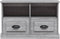 vidaXL - Tv-meubel - 80x35x50 - cm - bewerkt - hout - grijs - sonoma - eikenkleurig
