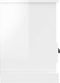 vidaXL - Tv-meubel - 80x35x50 - cm - bewerkt - hout - hoogglans - wit