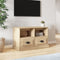 vidaXL - Tv-meubel - 80x35x50 - cm - bewerkt - hout - sonoma - eikenkleurig