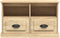 vidaXL - Tv-meubel - 80x35x50 - cm - bewerkt - hout - sonoma - eikenkleurig