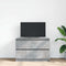vidaXL - Tv-meubel - 80x35x54 - cm - spaanplaat - betongrijs