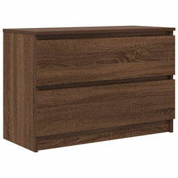 vidaXL - Tv-meubel - 80x35x54 - cm - spaanplaat - bruin - eikenkleurig