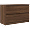 vidaXL - Tv-meubel - 80x35x54 - cm - spaanplaat - bruin - eikenkleurig