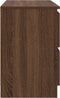 vidaXL - Tv-meubel - 80x35x54 - cm - spaanplaat - bruin - eikenkleurig
