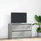 vidaXL - Tv-meubel - 80x35x54 - cm - spaanplaat - grijs - sonoma