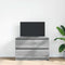 vidaXL - Tv-meubel - 80x35x54 - cm - spaanplaat - grijs - sonoma