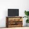 vidaXL - Tv-meubel - 80x35x54 - cm - spaanplaat - oud - hout