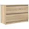 vidaXL - Tv-meubel - 80x35x54 - cm - spaanplaat - sonoma - eikenkleurig