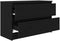 vidaXL - Tv-meubel - 80x35x54 - cm - spaanplaat - zwart