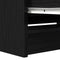 vidaXL - Tv-meubel - 80x35x54 - cm - spaanplaat - zwart