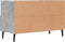vidaXL - Tv-meubel - 80x36x50 - cm - bewerkt - hout - betongrijs