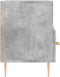vidaXL - Tv-meubel - 80x36x50 - cm - bewerkt - hout - betongrijs