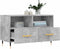 vidaXL - Tv-meubel - 80x36x50 - cm - bewerkt - hout - betongrijs