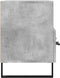 vidaXL - Tv-meubel - 80x36x50 - cm - bewerkt - hout - betongrijs