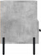 vidaXL - Tv-meubel - 80x36x50 - cm - bewerkt - hout - betongrijs