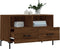 vidaXL - Tv-meubel - 80x36x50 - cm - bewerkt - hout - bruin - eikenkleur