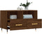 vidaXL - Tv-meubel - 80x36x50 - cm - bewerkt - hout - bruin - eikenkleur