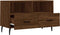 vidaXL - Tv-meubel - 80x36x50 - cm - bewerkt - hout - bruin - eikenkleur