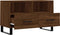 vidaXL - Tv-meubel - 80x36x50 - cm - bewerkt - hout - bruin - eikenkleur