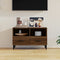 vidaXL - Tv-meubel - 80x36x50 - cm - bewerkt - hout - bruin - eikenkleur
