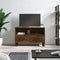 vidaXL - Tv-meubel - 80x36x50 - cm - bewerkt - hout - bruin - eikenkleur