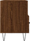 vidaXL - Tv-meubel - 80x36x50 - cm - bewerkt - hout - bruin - eikenkleur