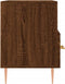 vidaXL - Tv-meubel - 80x36x50 - cm - bewerkt - hout - bruin - eikenkleur