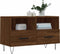 vidaXL - Tv-meubel - 80x36x50 - cm - bewerkt - hout - bruin - eikenkleur