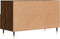 vidaXL - Tv-meubel - 80x36x50 - cm - bewerkt - hout - bruin - eikenkleur