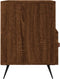 vidaXL - Tv-meubel - 80x36x50 - cm - bewerkt - hout - bruin - eikenkleur