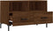 vidaXL - Tv-meubel - 80x36x50 - cm - bewerkt - hout - bruin - eikenkleur